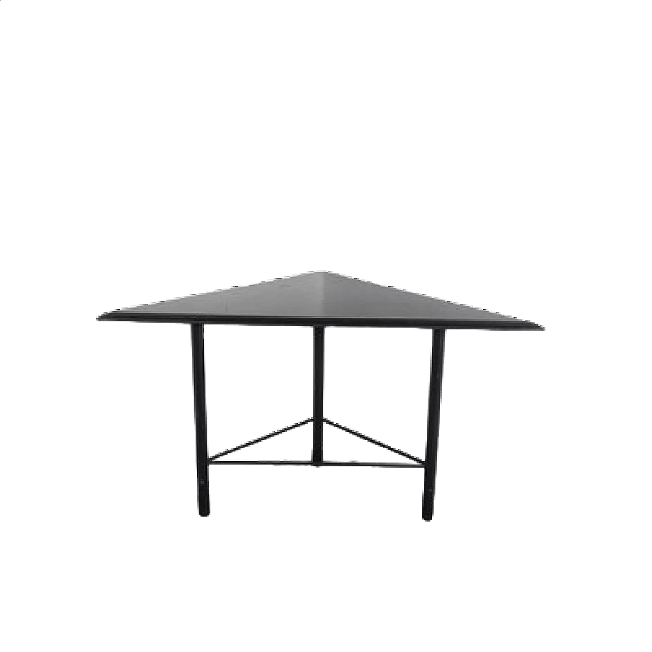 Angoliera con ripiano in pelle, anni '80 13