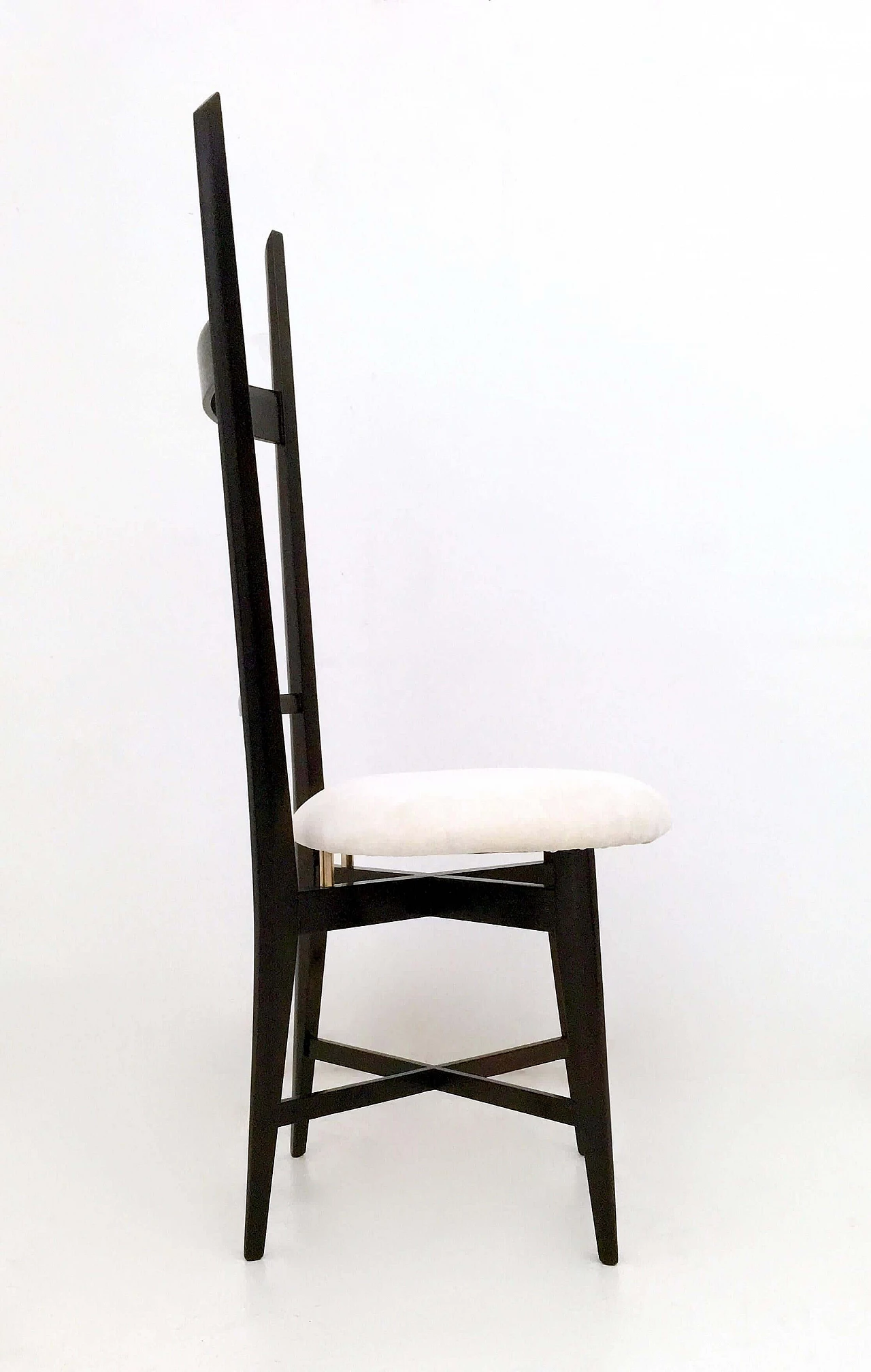 Pair of Chiavarine chairs in the style of Parisi, 1950s 5