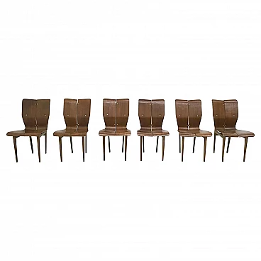 6 Bentwood chairs in the style of Ilmari Tapiovaara, 1950s