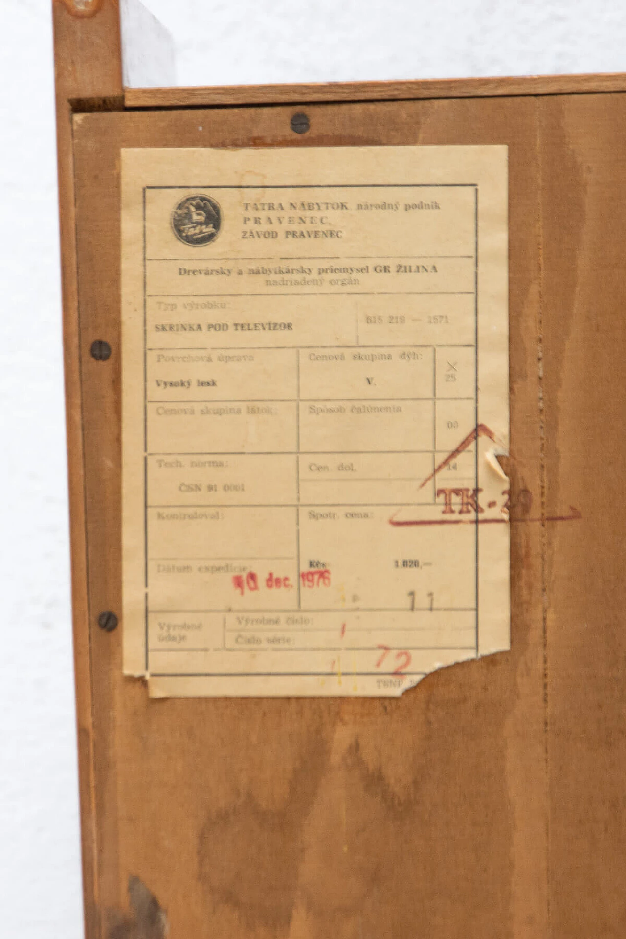 Mobile TV di František Jirák per Tatra nábytok, anni '60 18