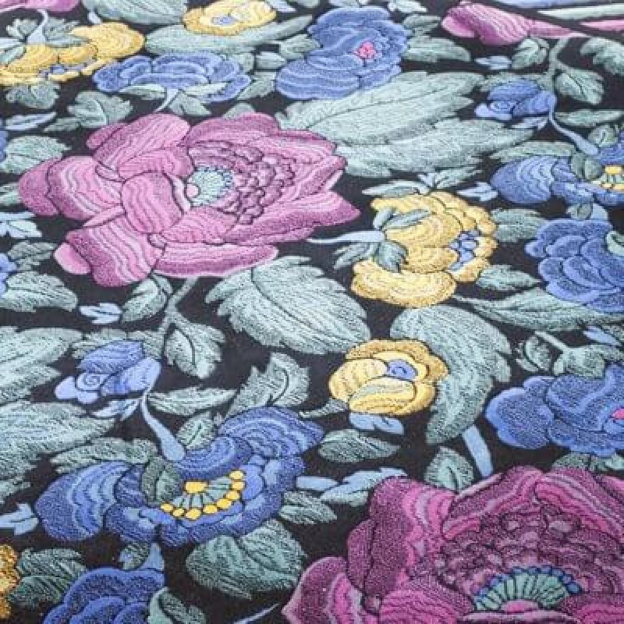 Floral Rug by Missoni for T&J Vestor Italia, 1980s 3