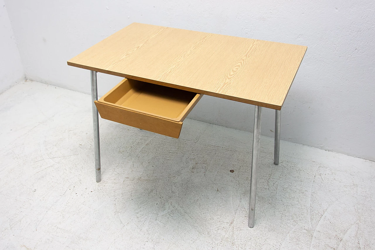 Desk with Formica top and chrome-plated feet, 1960s 4