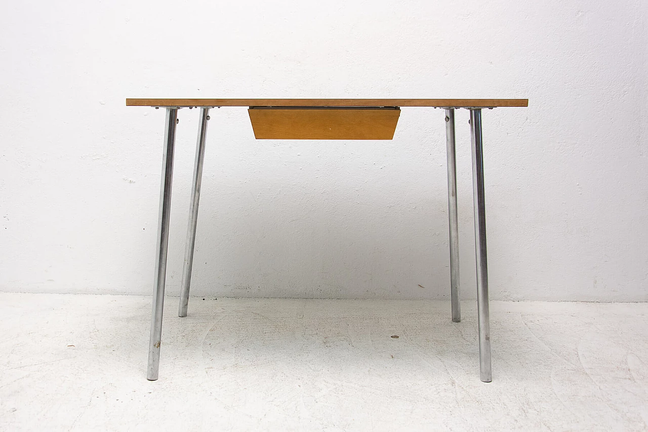 Desk with Formica top and chrome-plated feet, 1960s 11