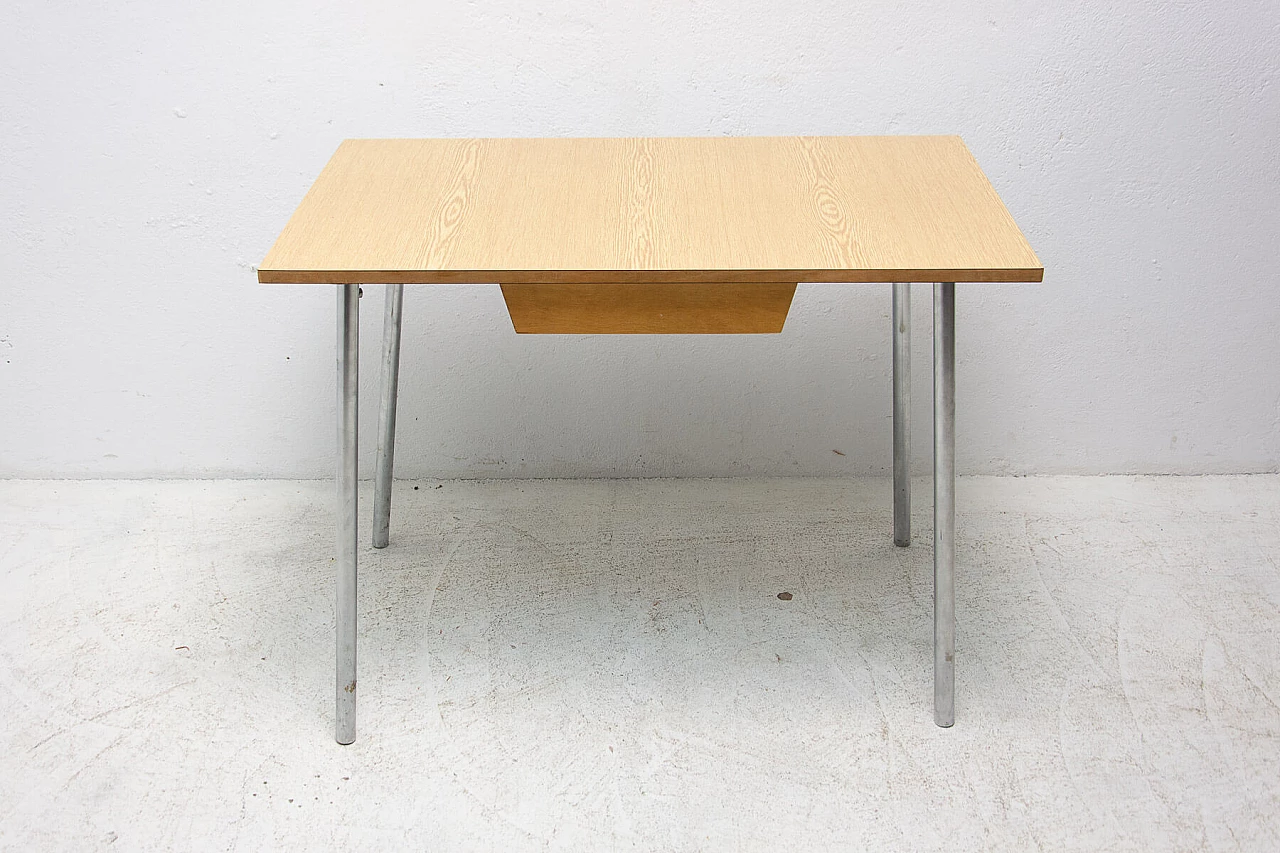 Desk with Formica top and chrome-plated feet, 1960s 12