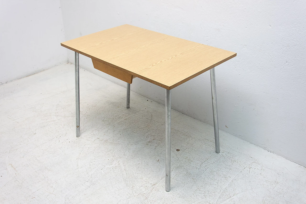 Desk with Formica top and chrome-plated feet, 1960s 15
