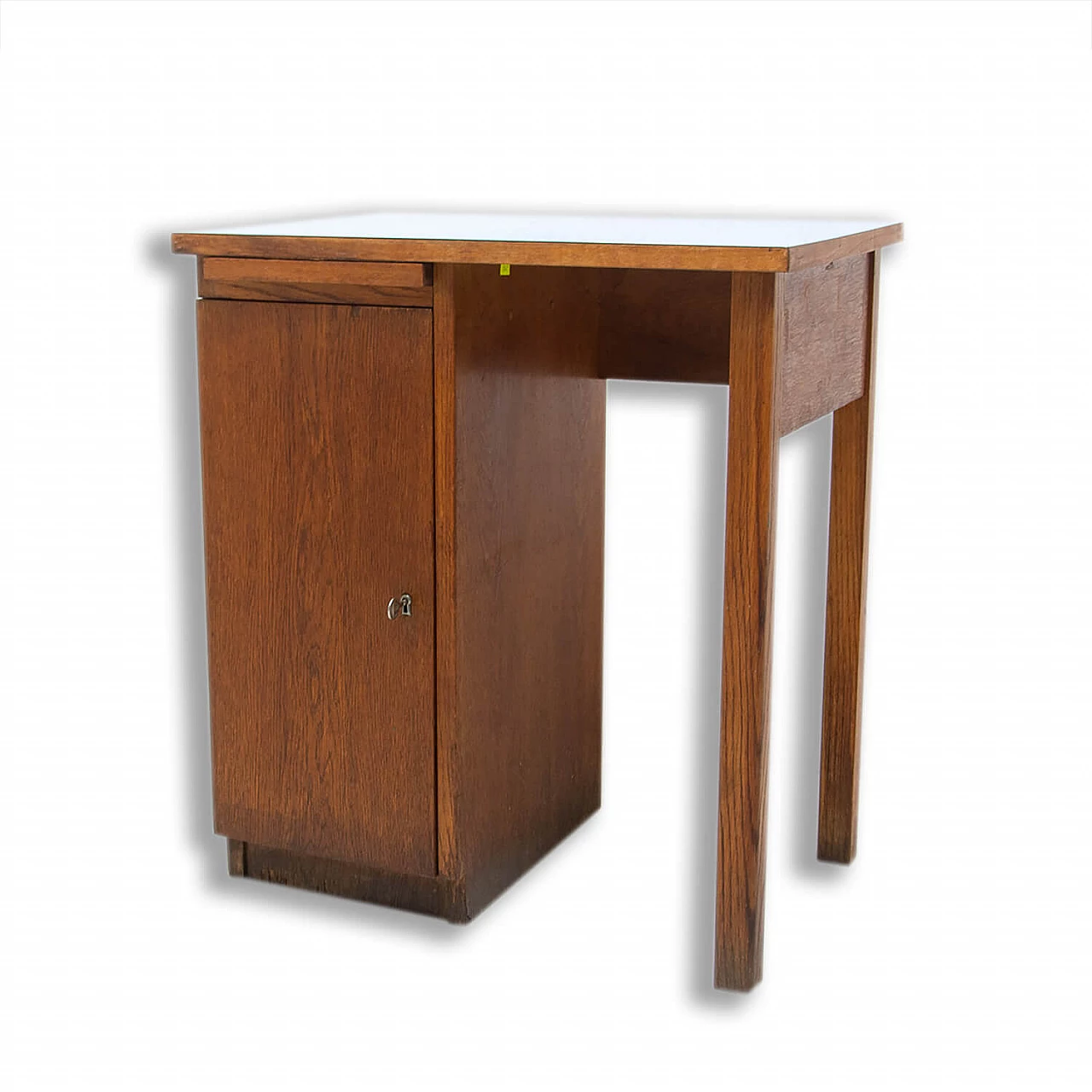 Oak desk with Formica top, 1960s 1