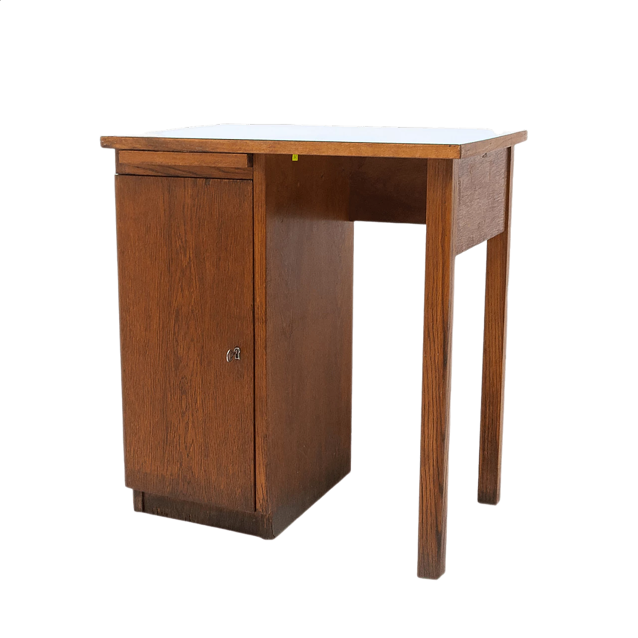 Oak desk with Formica top, 1960s 17