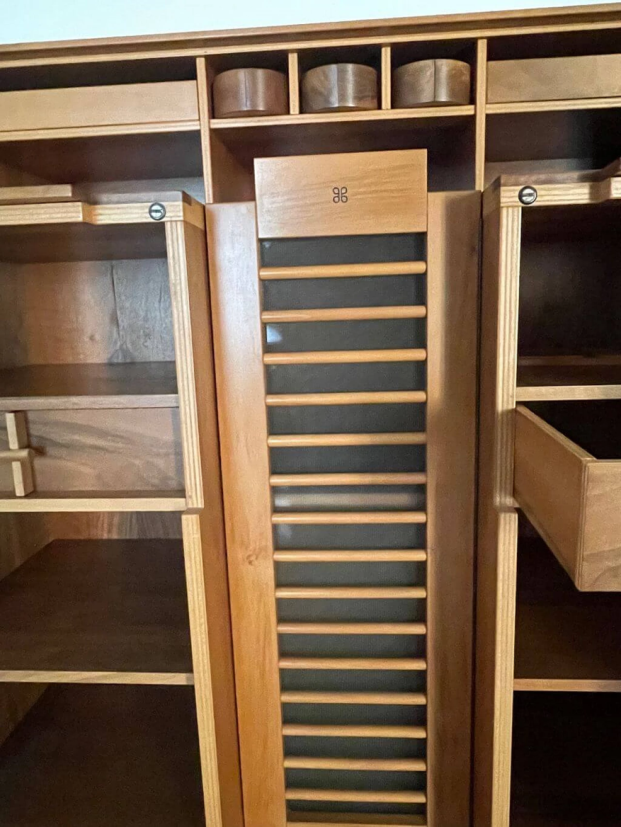 Credenza Scaligera di Franco Poli per Bernini, anni '70 4