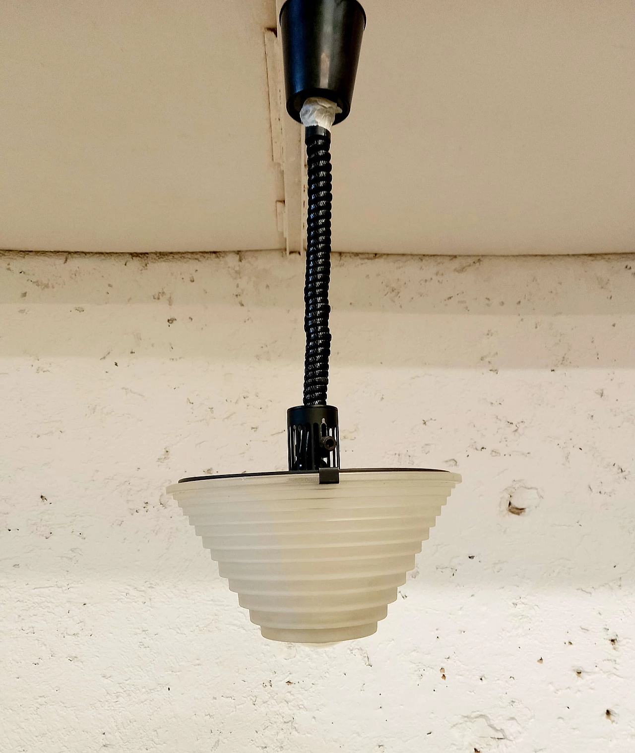 Lampadario Egina 28 di Angelo Mangiarotti per Artemide, anni '70 1