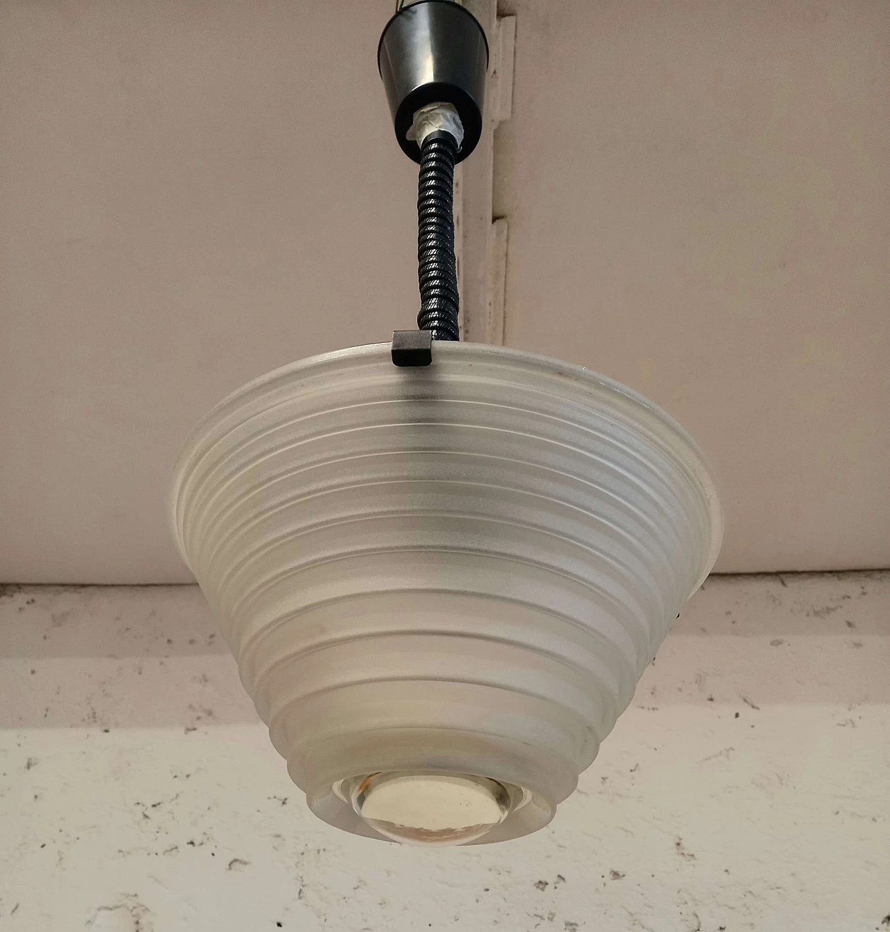 Lampadario Egina 28 di Angelo Mangiarotti per Artemide, anni '70 5