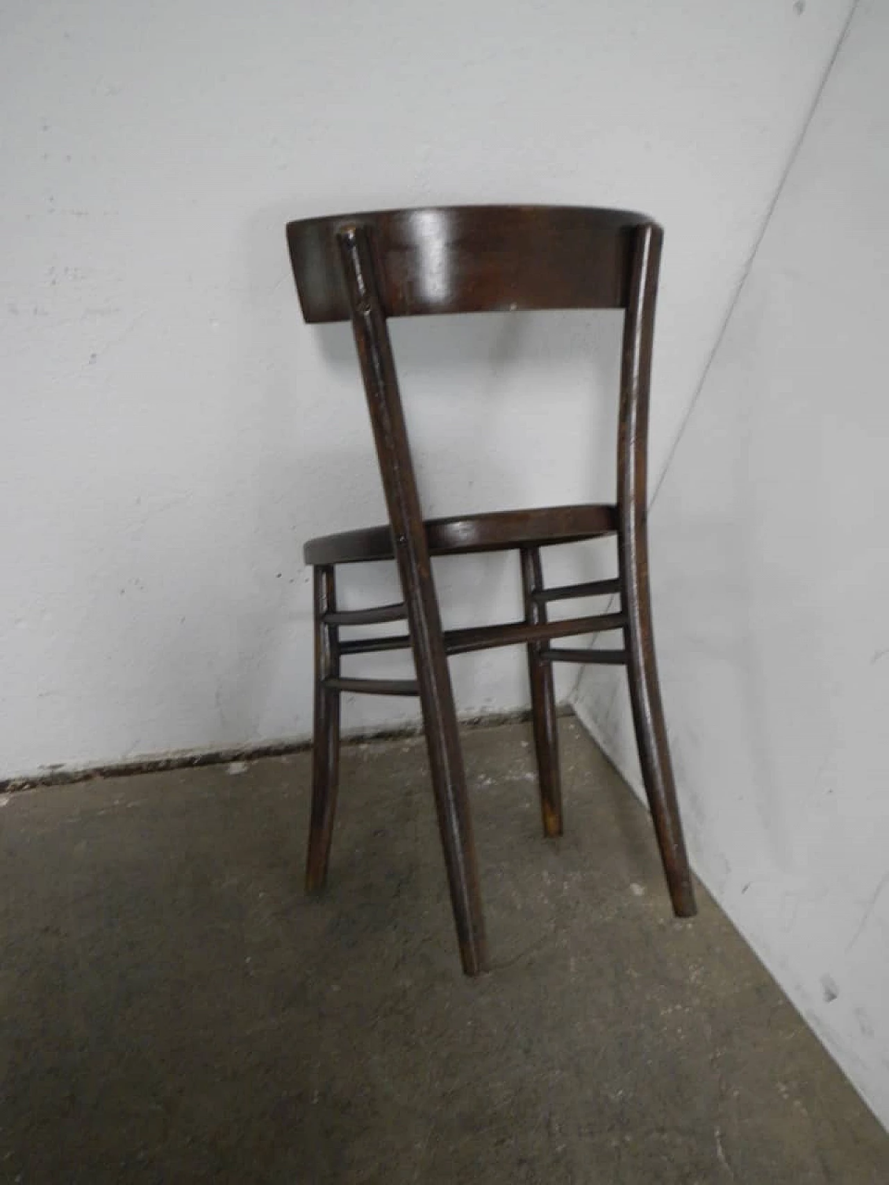 Sedia in legno di faggio di ARC Milano, anni '50 4