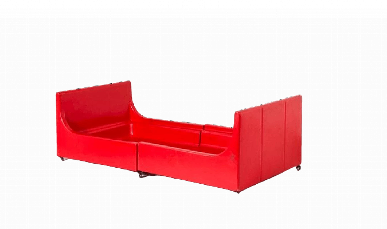 Bed model 4550 number 72 by Ignazio Gardella for Kartell, 1970s 9