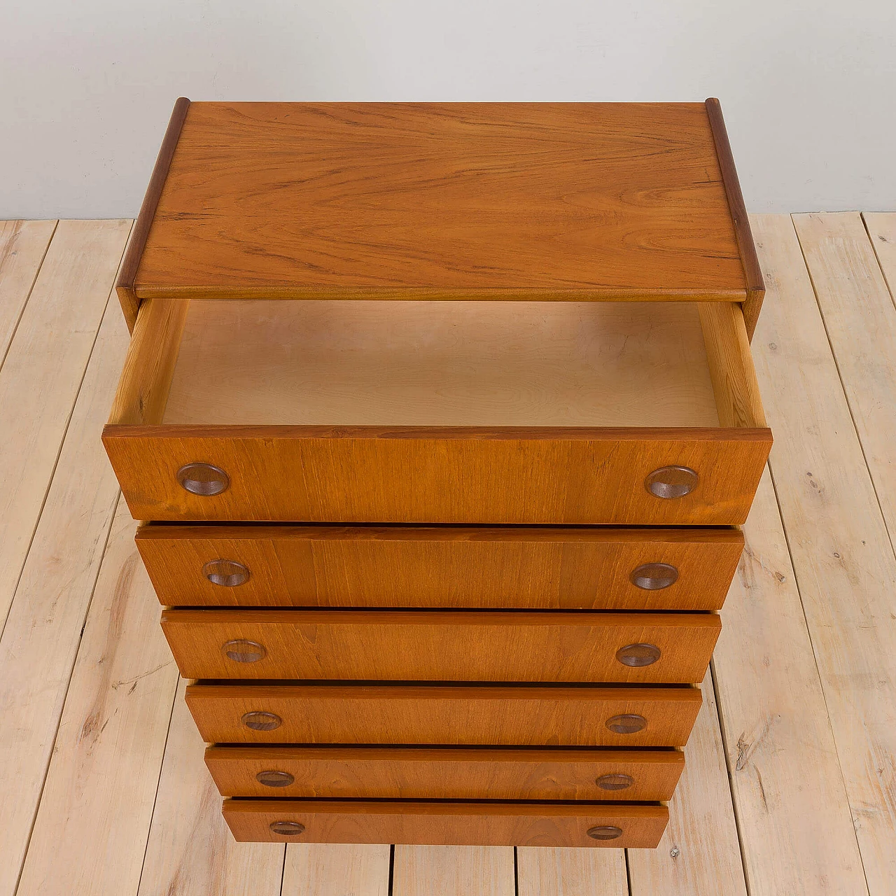 Danish teak dresser by Kai Kristiansen, 1960s 8