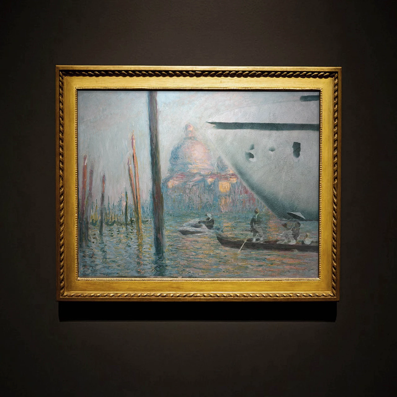 Banksy Collective, Venice in oil by Claude Monet, stampa giclée, 2019 1