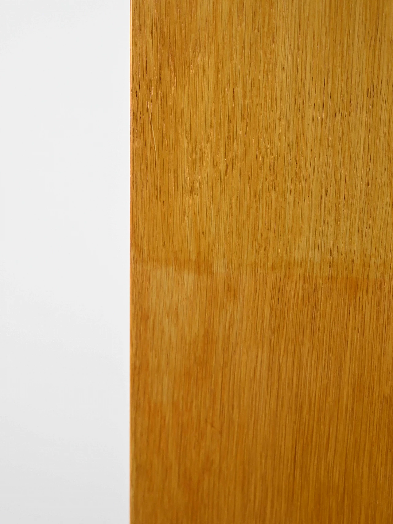 Libreria in rovere con cassetti, anni '60 8