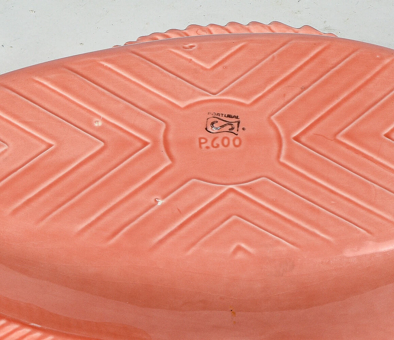 Piatti a forma di pesce in ceramica rosa 8