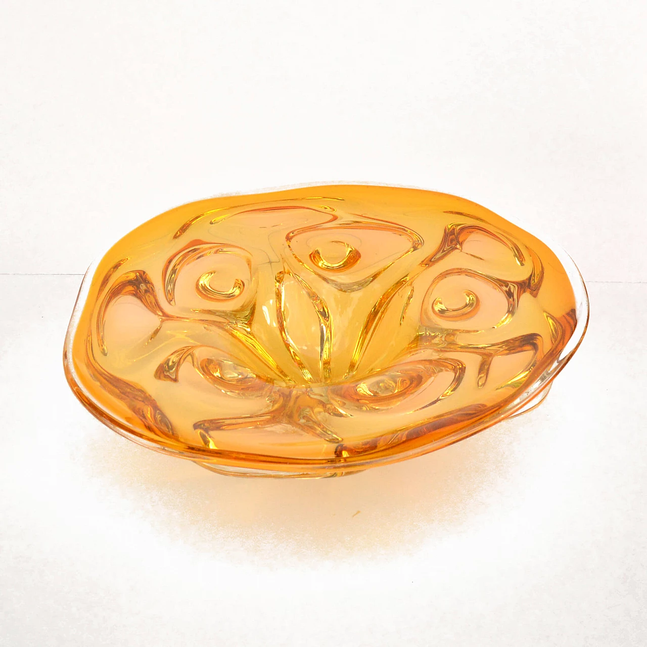 Hospodka crystal dish for Chribska Sklarna, 1960s 2