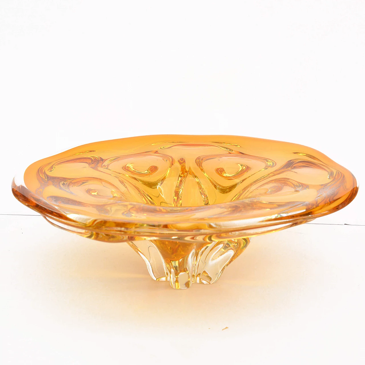 Hospodka crystal dish for Chribska Sklarna, 1960s 10