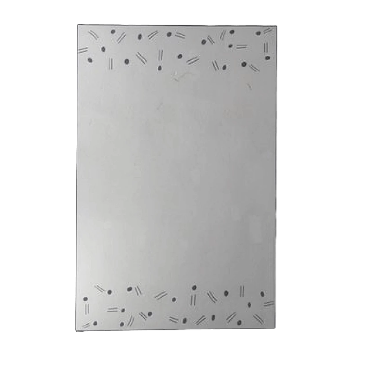 Specchio Stratos di Cristal Art, anni '70 6