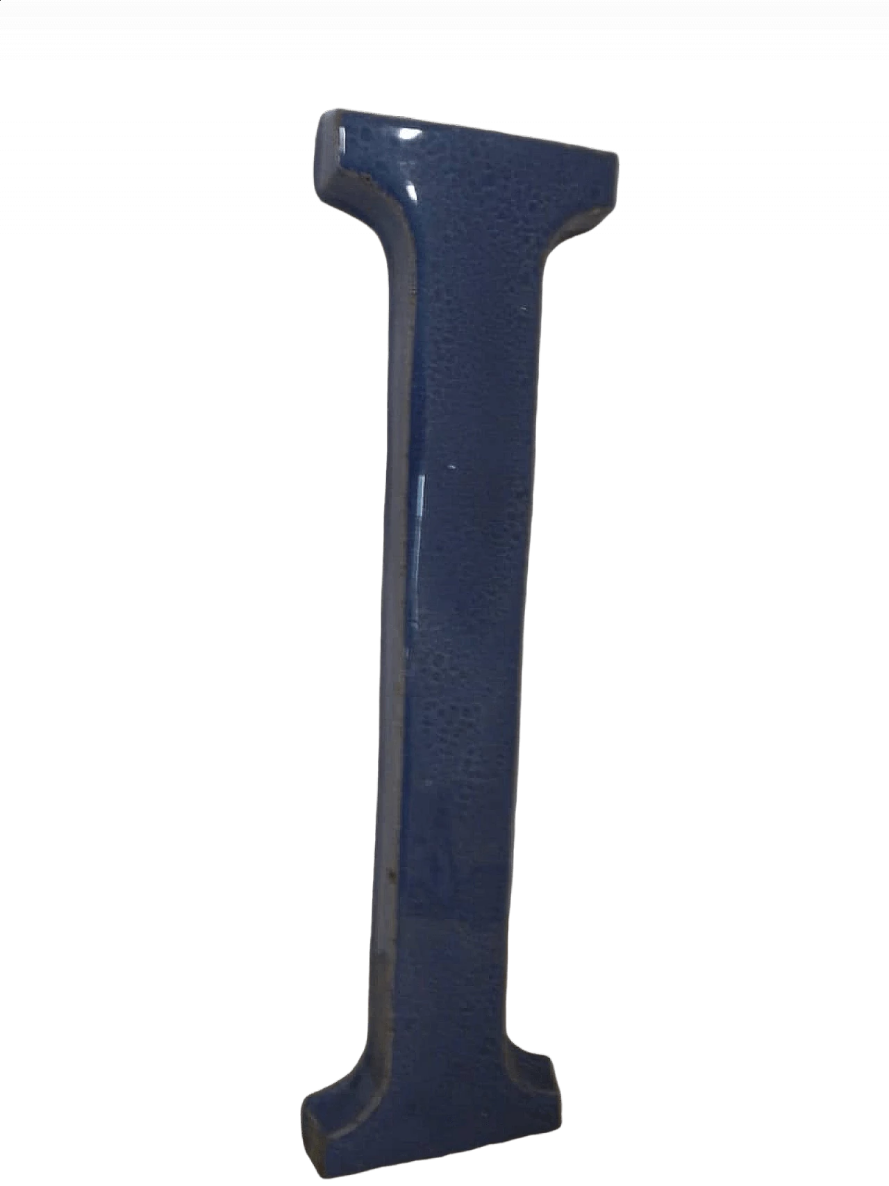 Lettera I maiuscola in terracotta, anni '40 10