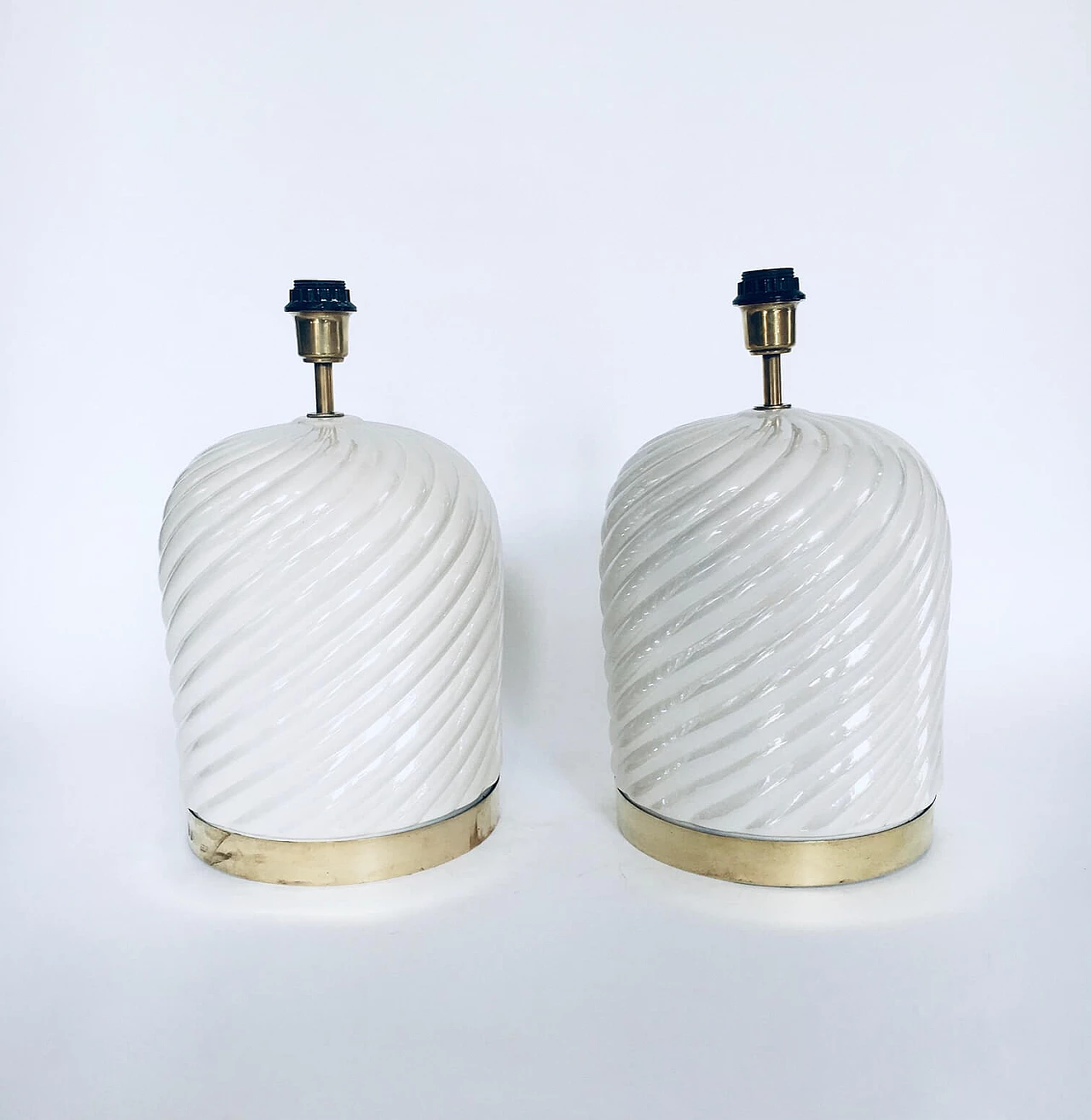 Pair of table lamps by Tommaso Barbi, 1970s 14