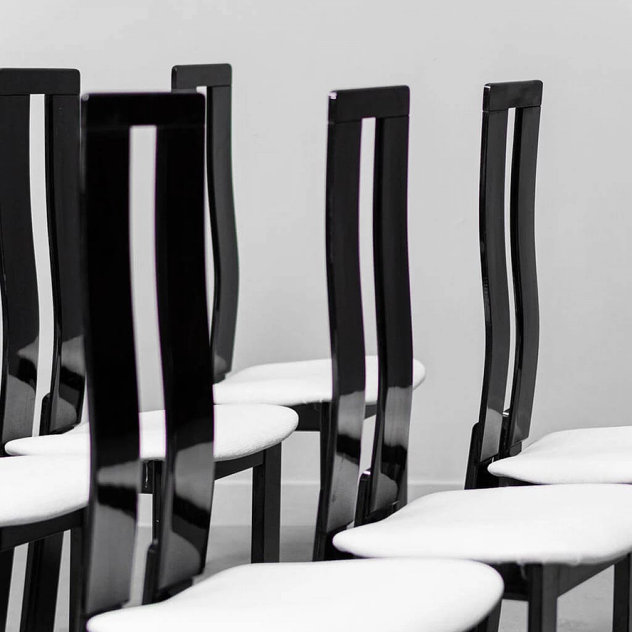8 Chairs by Pietro Costantini for Ello, 1970s 2