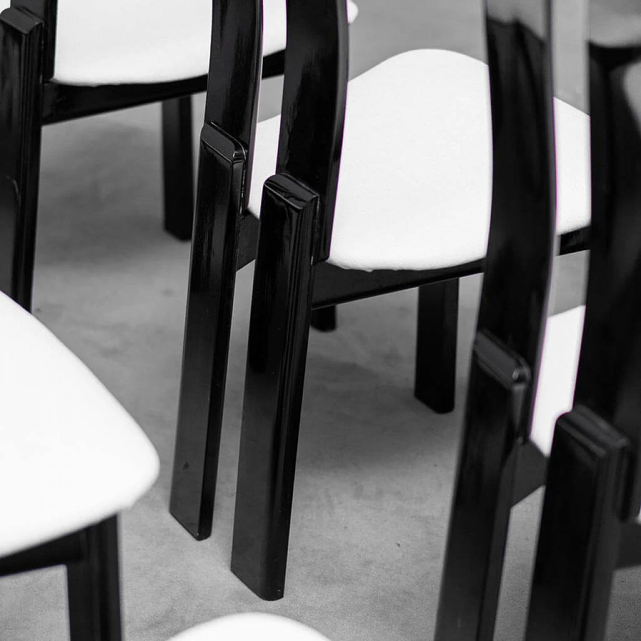 8 Chairs by Pietro Costantini for Ello, 1970s 3