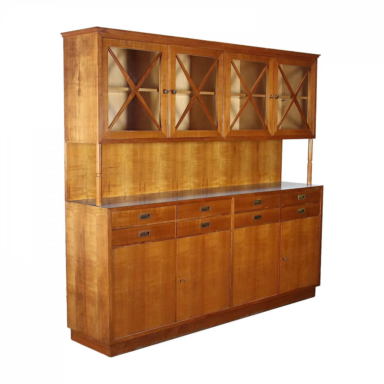 Mobile credenza a doppio corpo, anni '60 1