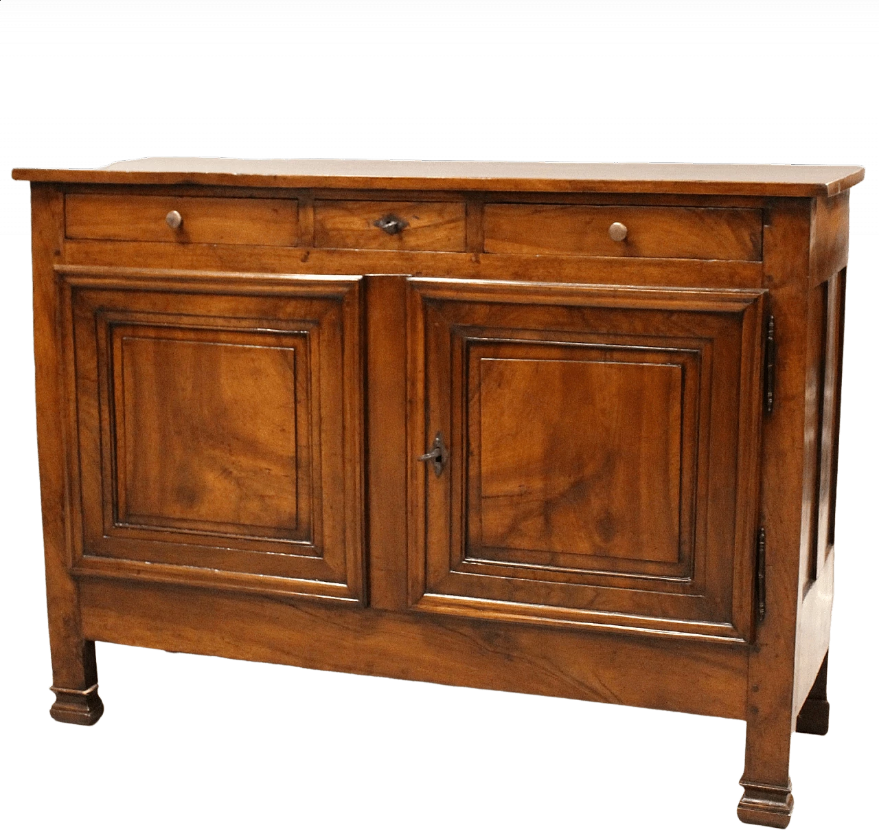 Cassettiera Impero in noce, '800 11