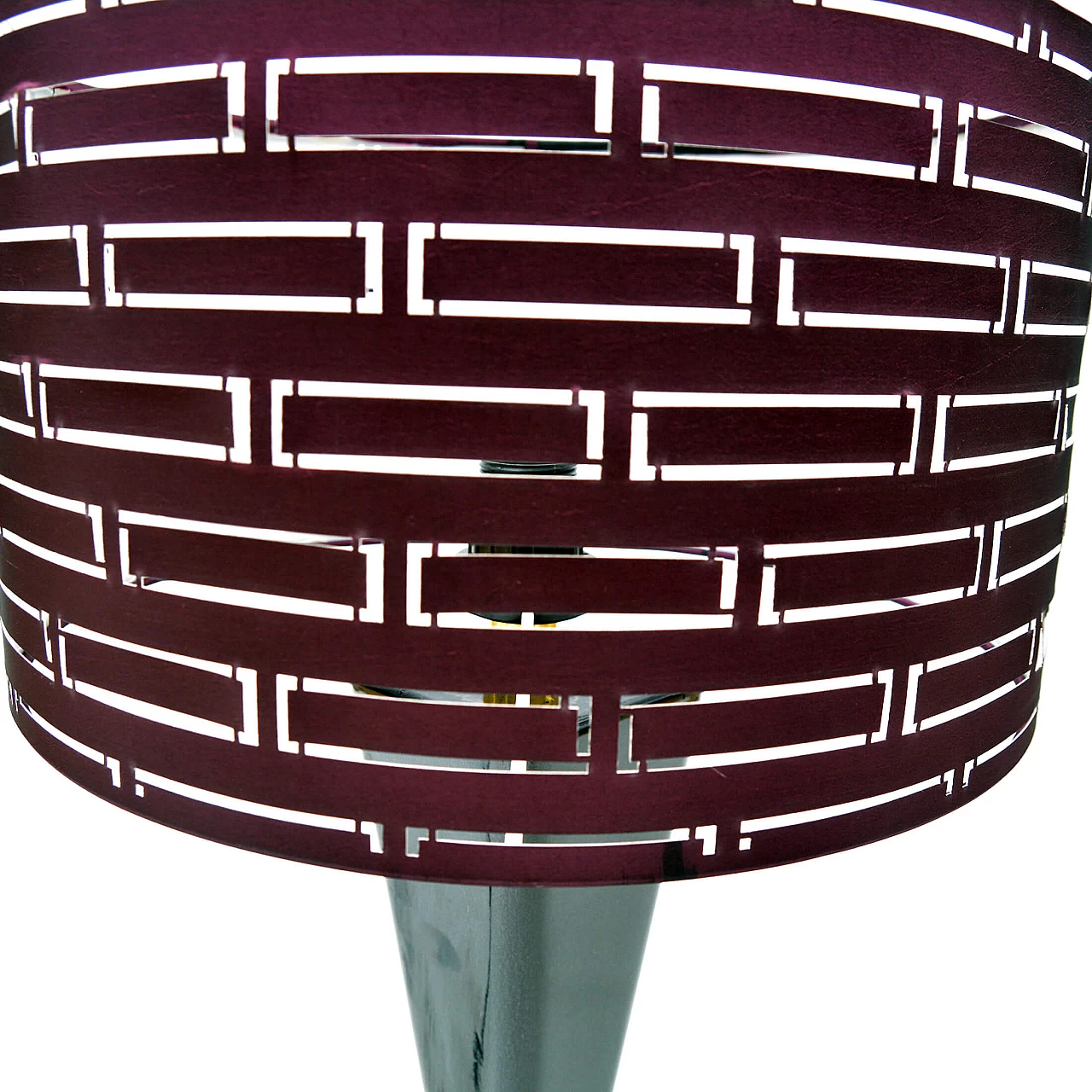 Table lamp with openwork shade, 1970s 12