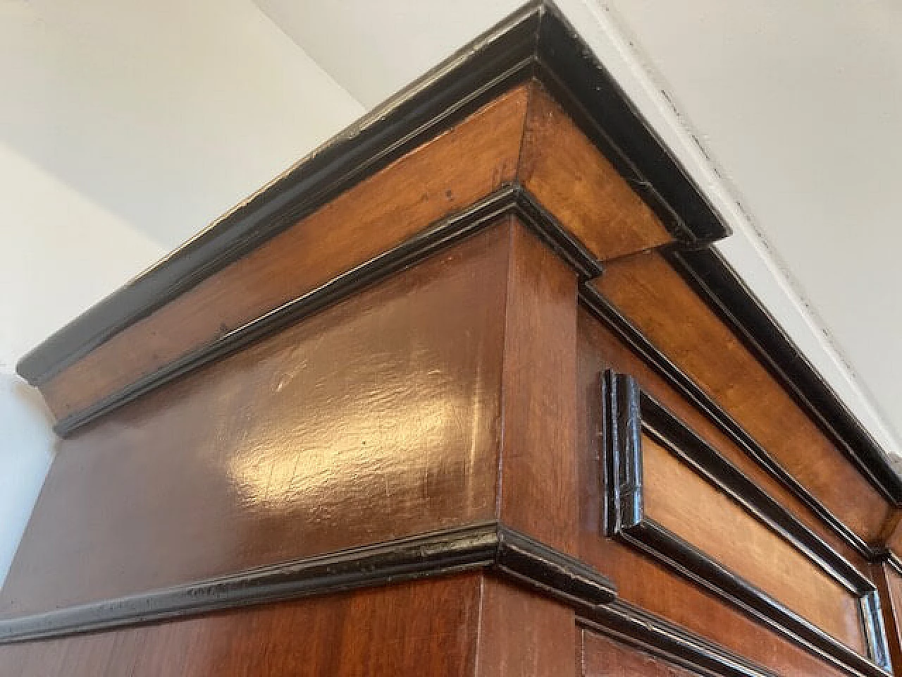 Rosewood and birch bookcase, 19th century 7