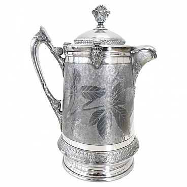 Silver-plated jug with Reed & Barton hallmark, 19th century