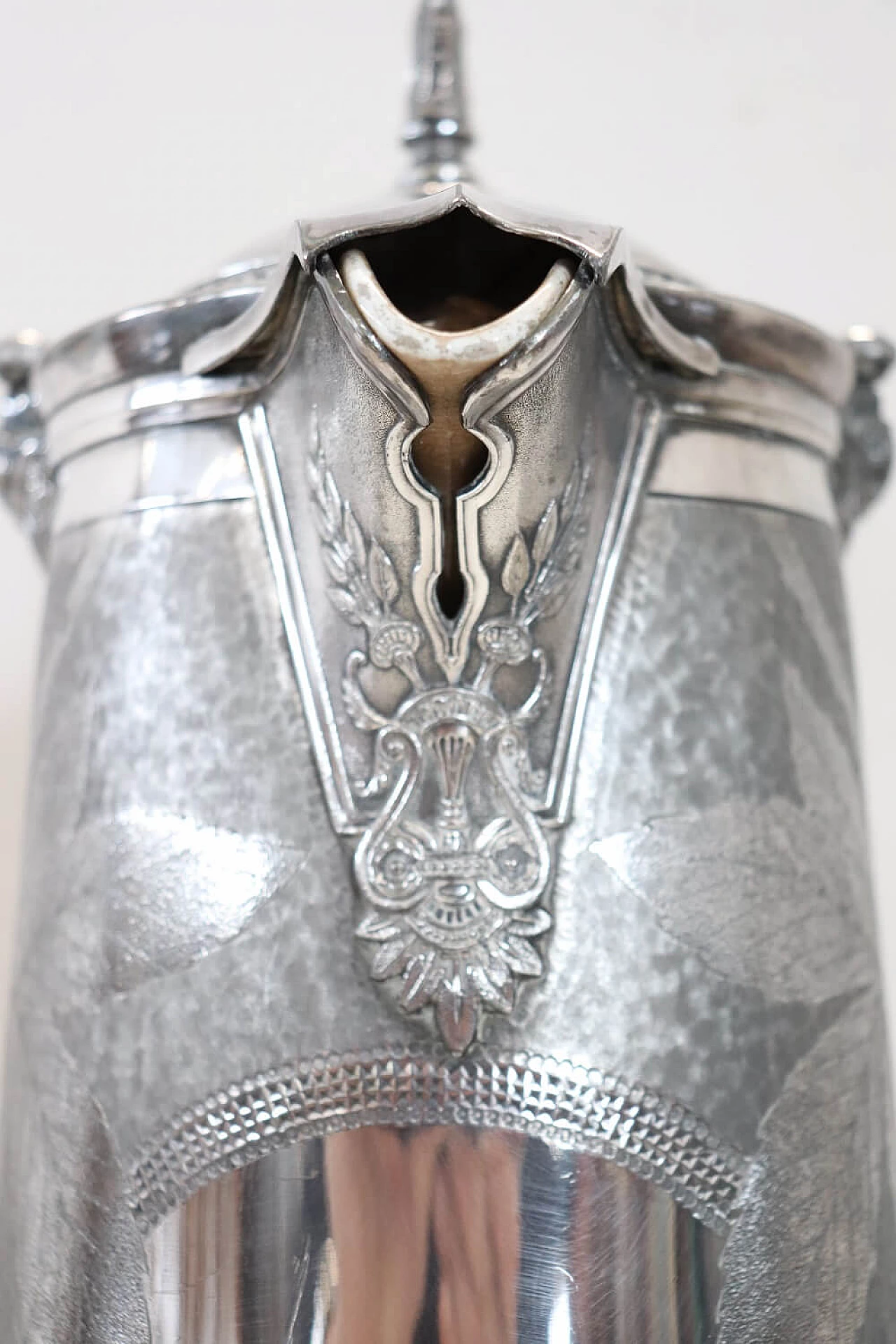 Caraffa placcata argento con marchio Reed & Barton, '800 5
