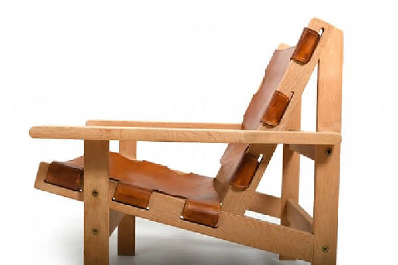 Pair of hunting chairs 168 by Kurt Østervig for Kp Møbler, 1960s 10