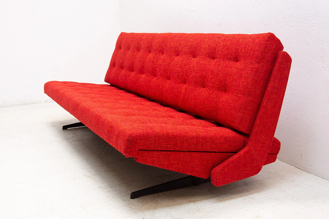 Folding sofa bed by Morávek and Munzar, 1970s 4