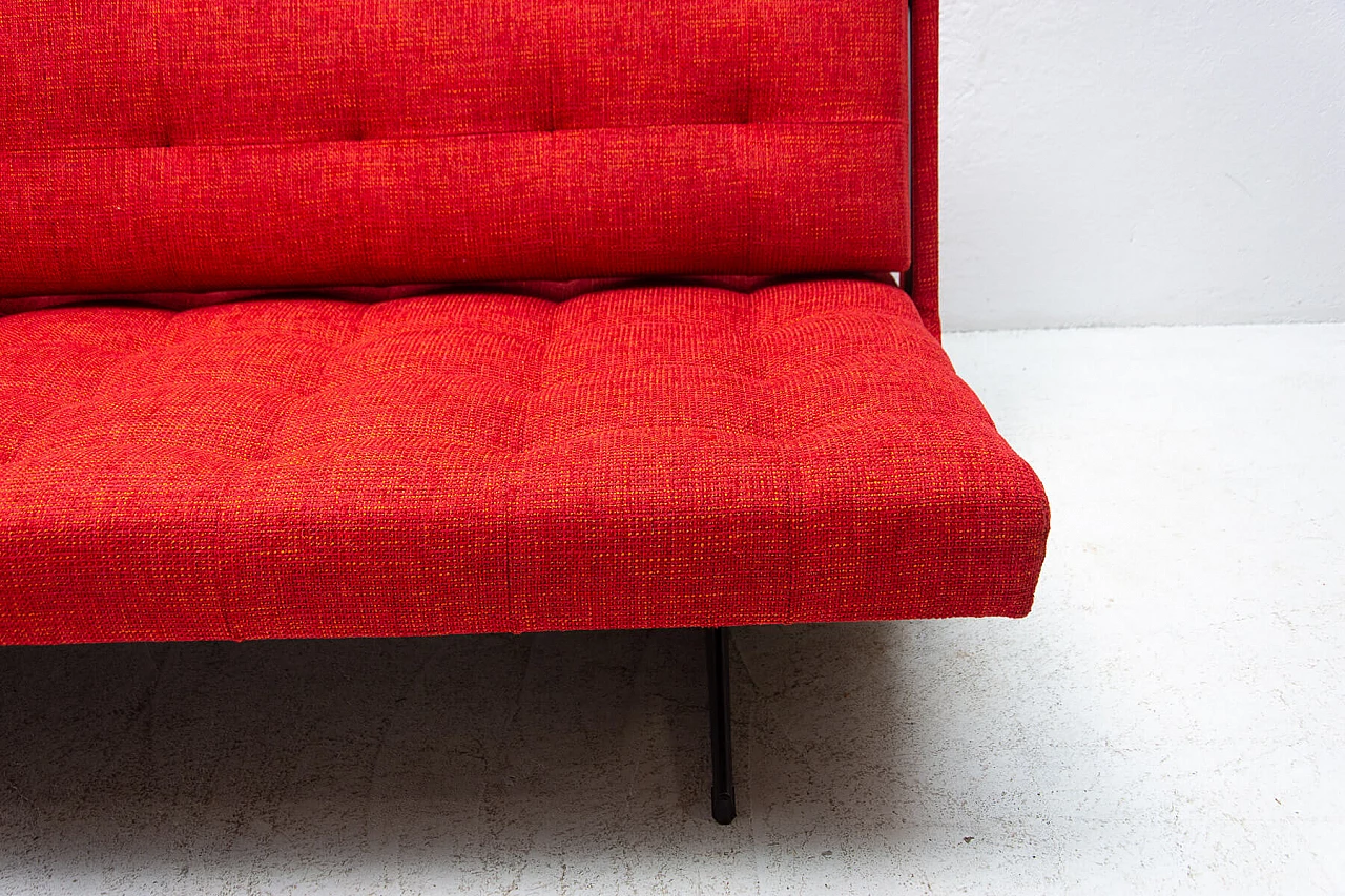 Folding sofa bed by Morávek and Munzar, 1970s 7