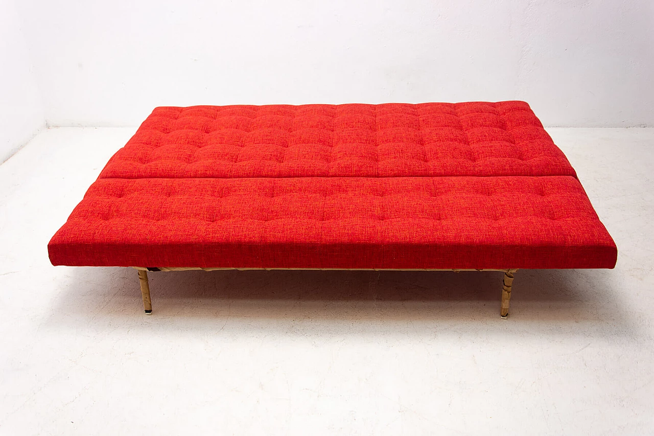 Folding sofa bed by Morávek and Munzar, 1970s 8