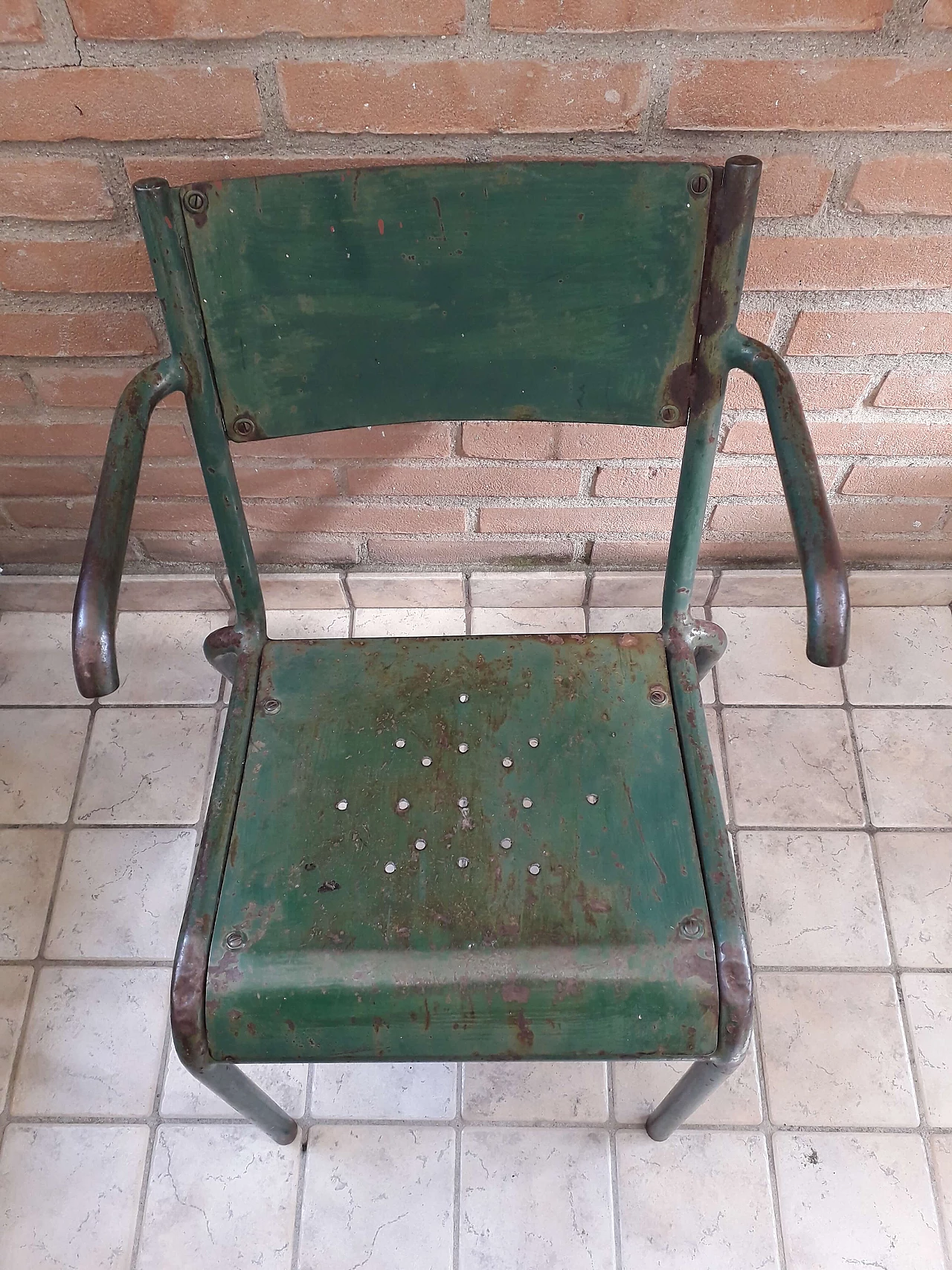 Iron chair, 1950s 3