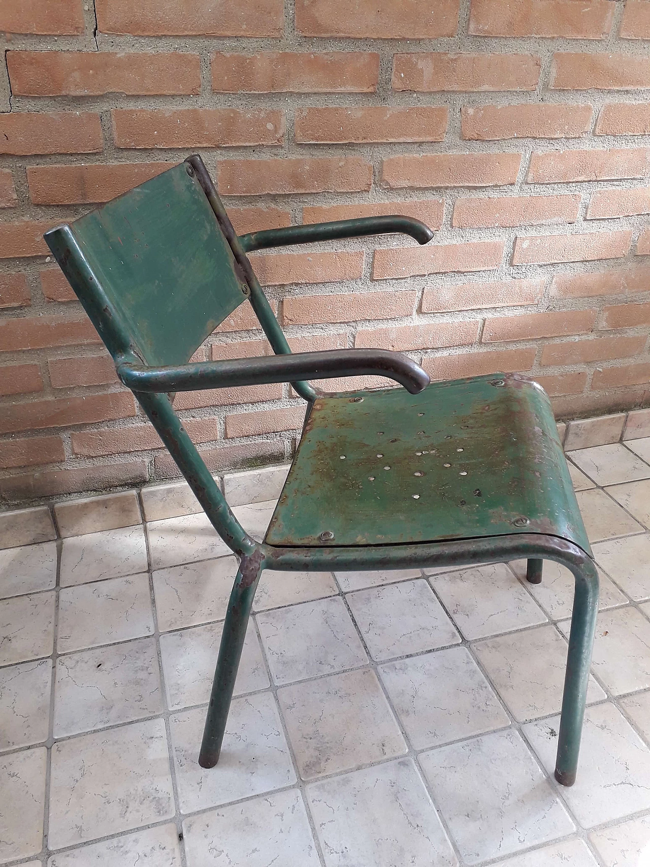 Iron chair, 1950s 4
