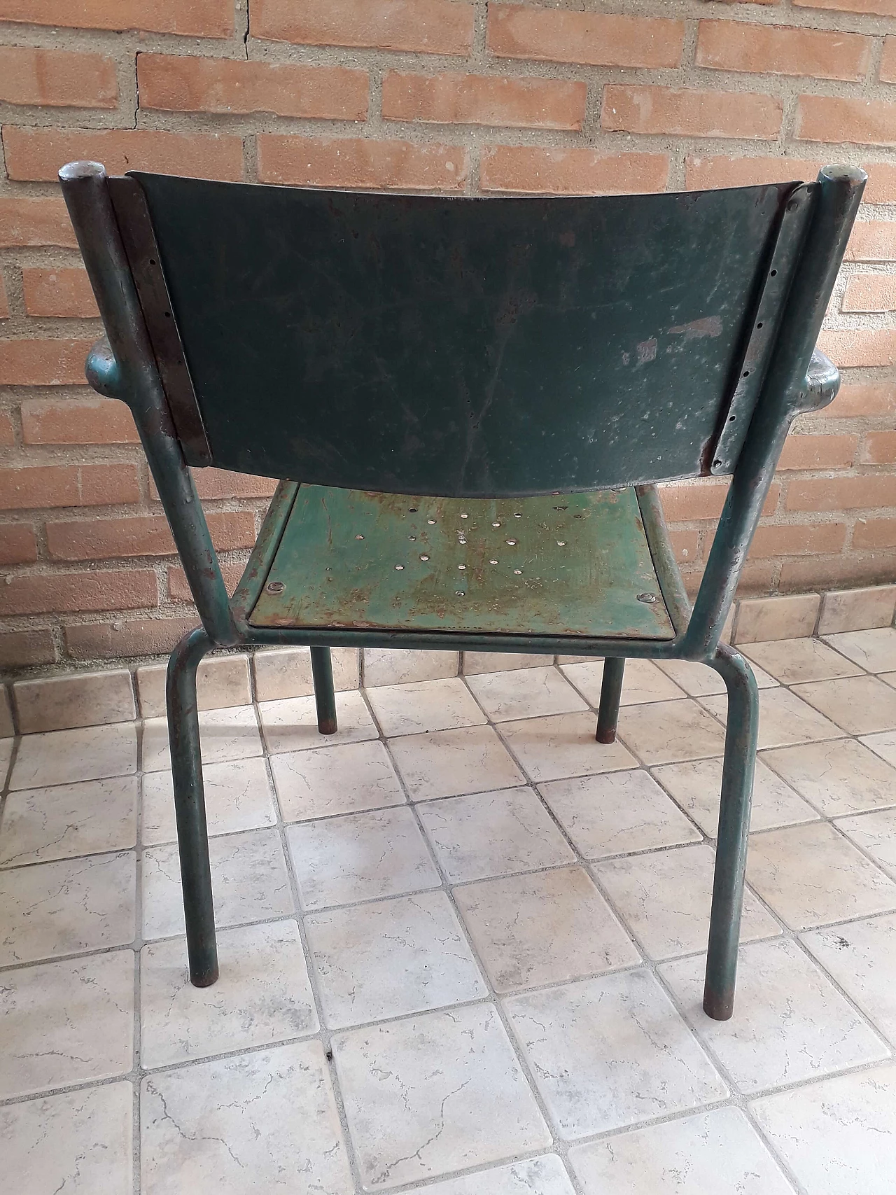 Iron chair, 1950s 5
