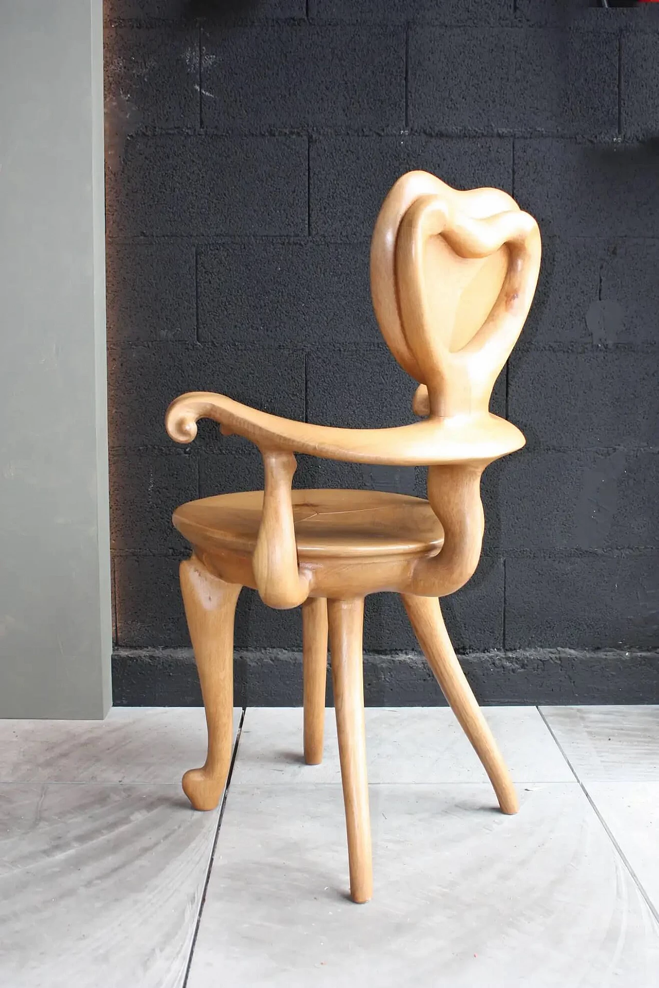 Armchair by Antonio Gaudi for BD Barcelona, 1980s 3