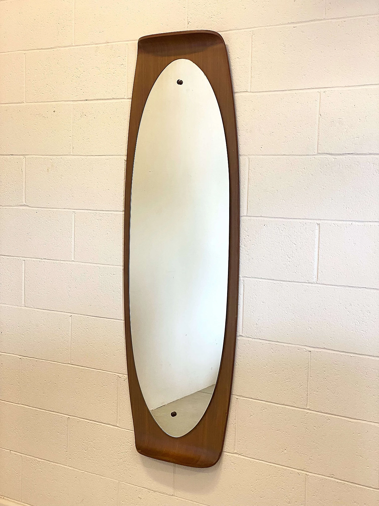Specchio in teak, anni '60 8