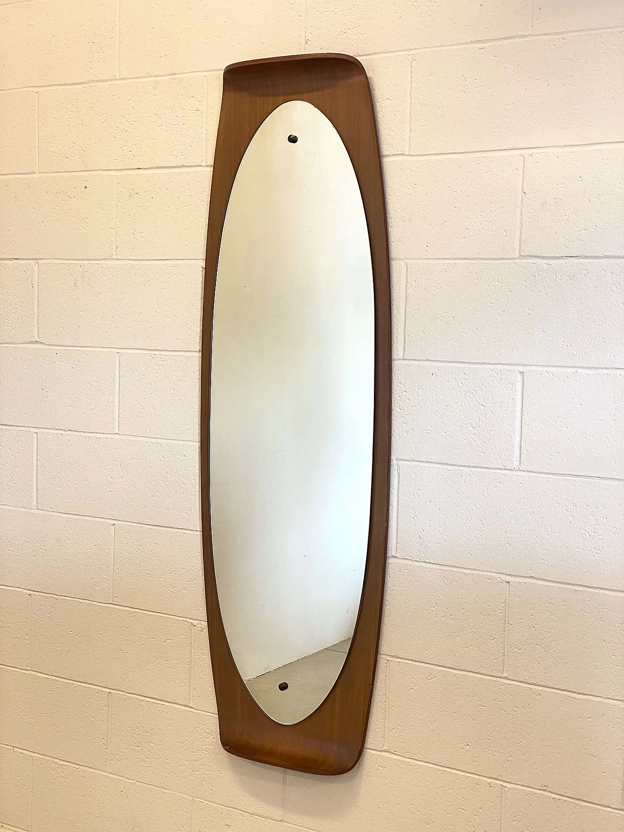 Specchio in teak, anni '60 9