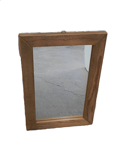 Fir framed mirror, 1990s