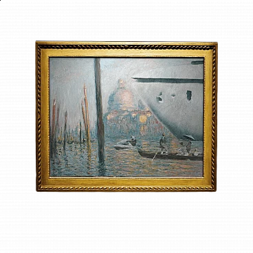 Banksy Collective, Venice in oil by Claude Monet, giclée print, 2019