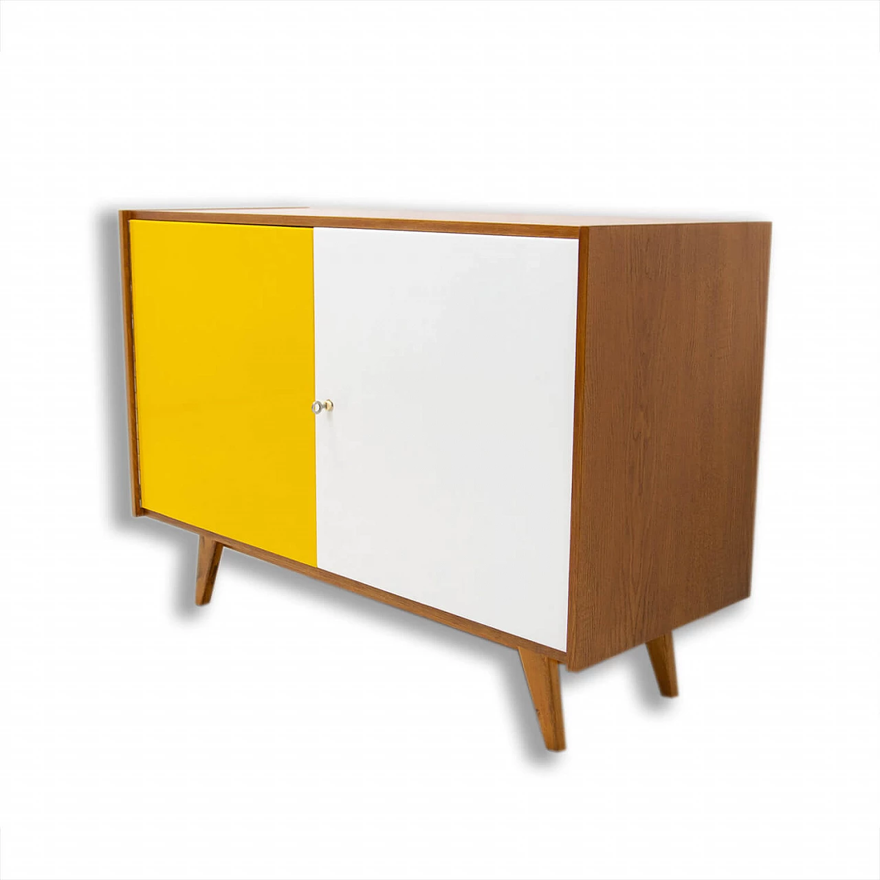 Credenza U-450 di Jiří Jiroutek in faggio, anni '60 1