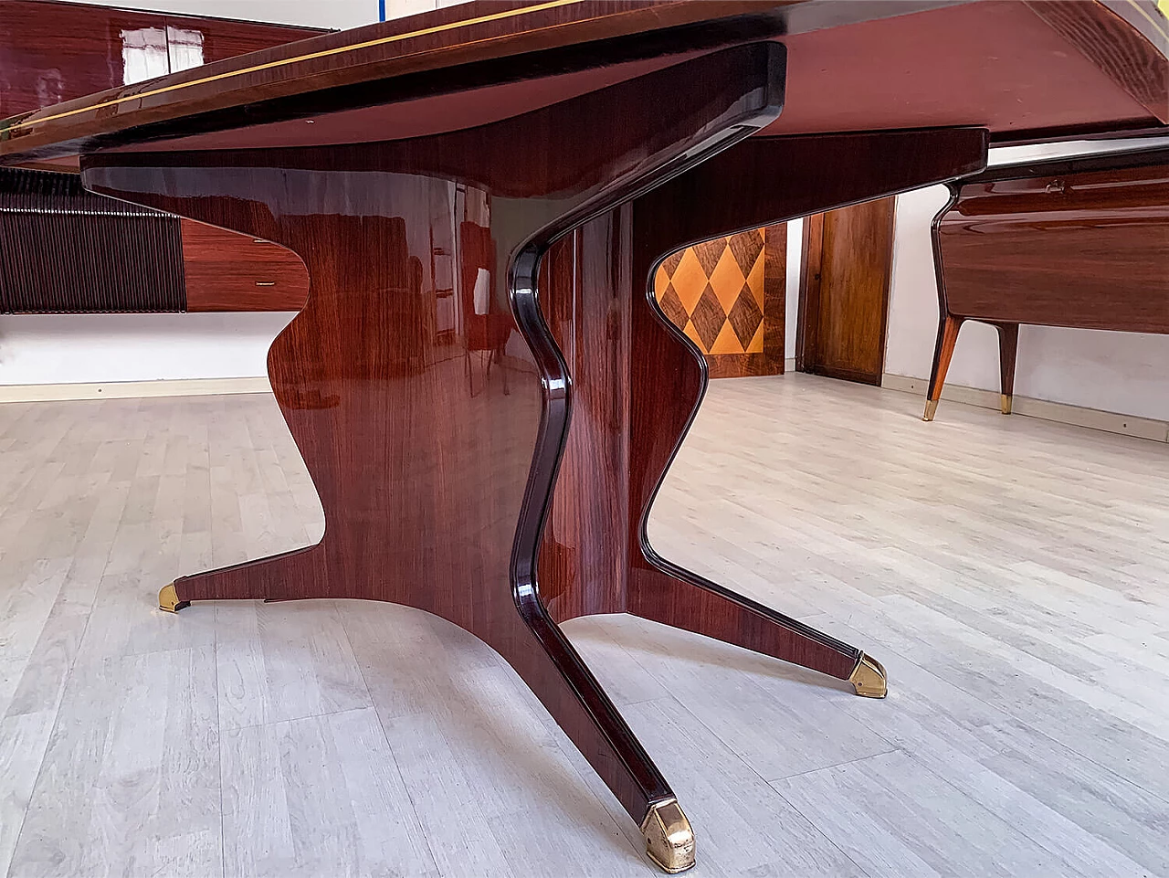 Tavolo di Osvaldo Borsani con piano in formica, anni '50 6