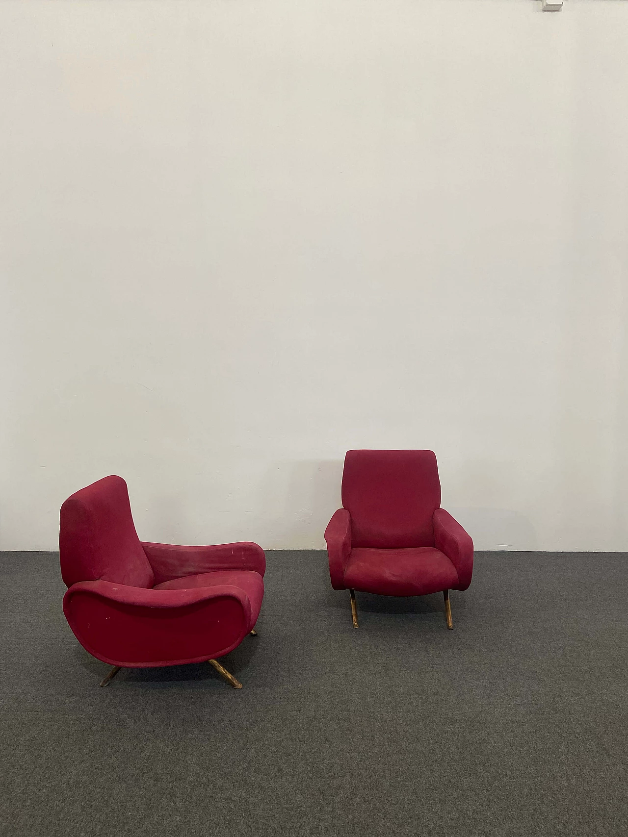 Pair of Lady armchairs by Marco Zanuso, 1960s 2