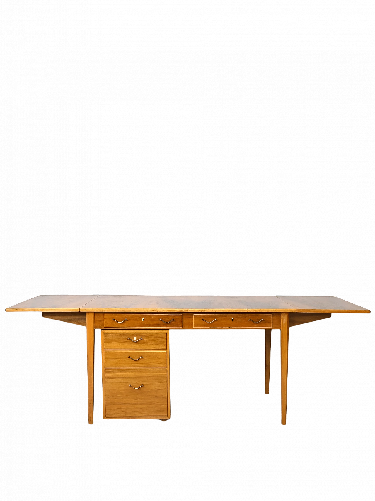 Rosewood desk with wings by Nils Jonsson, 1957 18