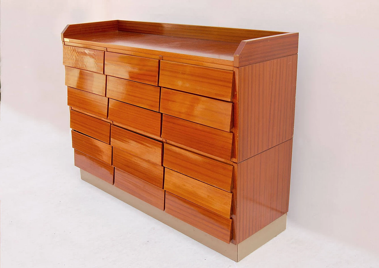 Schirolli archive filing cabinet in the style of Gio Ponti, 1950s 2